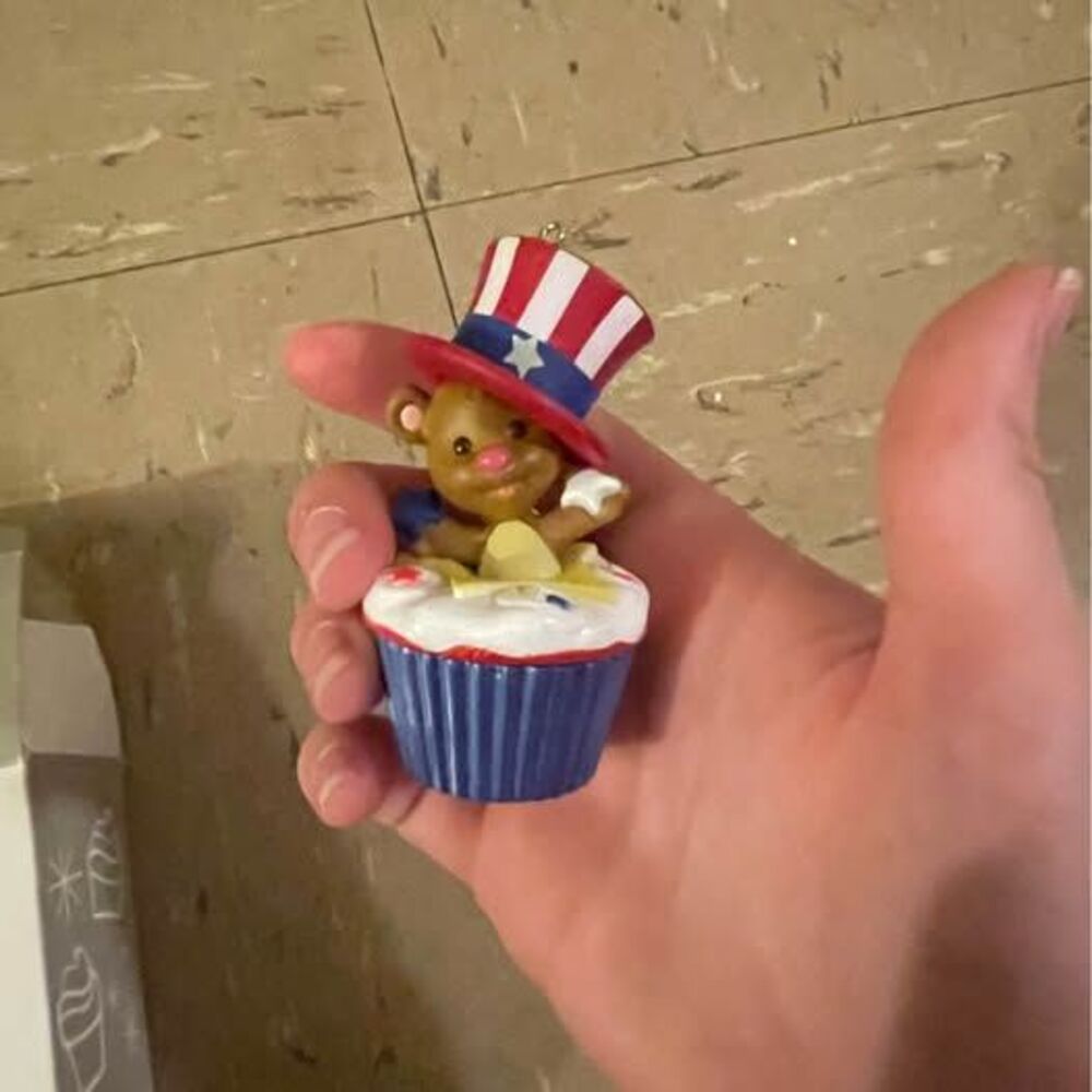 Memorial Day/Fourth of July Red White and Blue Ornament Decoration (Hallmark)